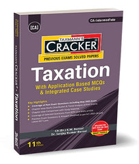 CA Inter Taxation Cracker By K M Bansal and Sanjay Kumar Bansal
- Zeroinfy