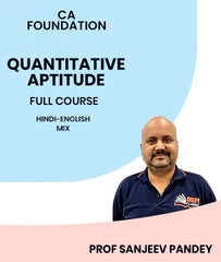 CA Foundation Quantitative Aptitude (QA) Full Course By MEPL Classes - Prof Sanjeev Pandey