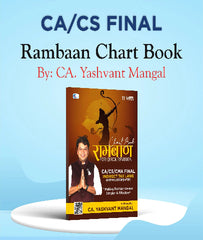 CA Final Indirect Tax Ramban Charts (GST, Custom, FTP) By CA Yashvant Mangal - Zeroinfy