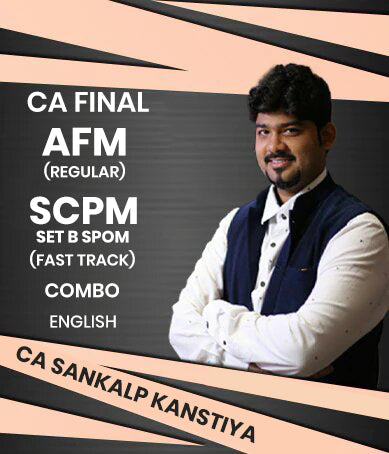 CA Final AFM Regular and Set B SPOM (SCPM) Fast Track Combo In English By CA Sankalp Kanstiya
- Zeroinfy