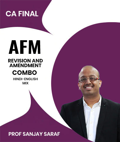 CA Final Advanced Financial Management (AFM) Revision and Amendment Combo Lectures By Prof Sanjay Saraf
- Zeroinfy