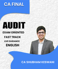 CA Final Audit Exam Oriented Fast Track Live Guidance In English By CA Shubham Keswani
 - Zeroinfy