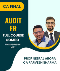 CA Final Audit and FR Full Course Combo By Prof Neeraj Arora and CA Parveen Sharma