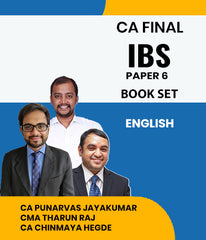 CA Final IBS Paper 6 Book Set By CA Punarvas Jayakumar, CMA Tharun Raj and CA Chinmaya Hegde