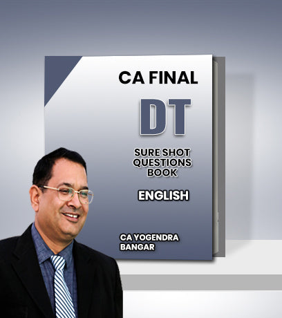CA Final Direct Tax (DT) SURE SHOT QUESTIONS Book By CA Yogendra Bangar
 - Zeroinfy