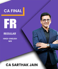 CA Final Financial Reporting (FR) Regular Batch By CA Sarthak Jain
- Zeroinfy