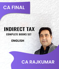CA Final Indirect Tax Complete Books Set By CA Rajkumar