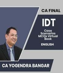CA Final Indirect Tax (IDT) Case Scenarios MCQs Virtual Book By CA Yogendra Bangar
- Zeroinfy
