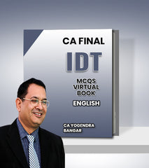 CA Final Indirect Tax (IDT) MCQs Virtual Book By CA Yogendra Bangar