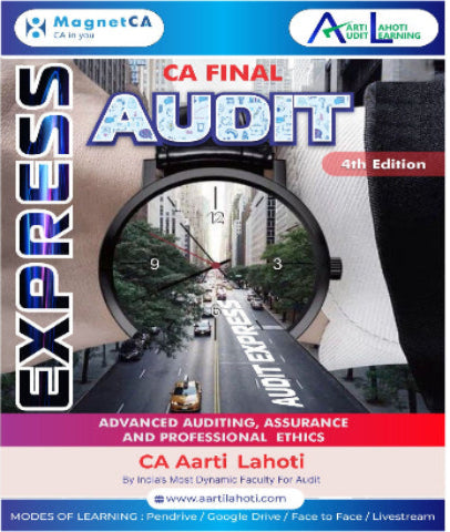 CA Final Audit Express Revision Book 4th Edition by CA Aarti Lahoti