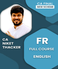 CA Final New Scheme FR Full Course In English By CA Niket Thacker - Zeroinfy