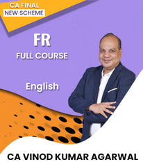 CA Final New Scheme Financial Reporting Full Course In English By CA Vinod Kr. Agarwal - Zeroinfy
