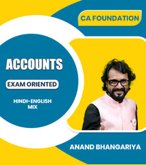 CA Foundation Accounts Exam Oriented By CA Anand Bhangariya
- Zeroinfy