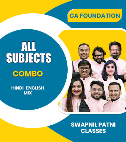 CA Foundation All Subjects Combo By Swapnil Patni Classes - Zeroinfy
