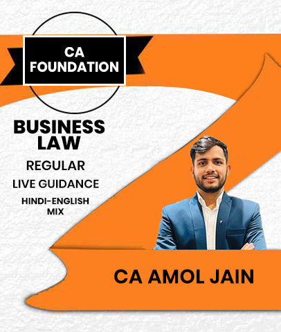 CA Foundation Business Law Regular Batch By CA Amol Jain