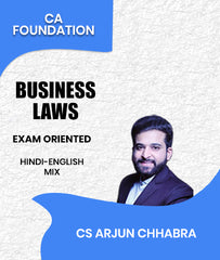 CA Foundation Business Laws Exam Oriented By CS Arjun Chhabra