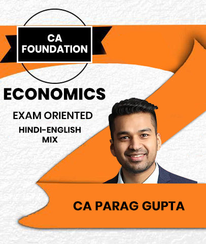 CA Foundation Economics Exam Oriented By CA Parag Gupta - Zeroinfy