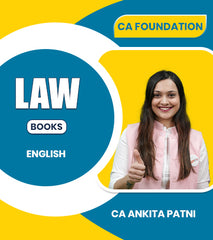 CA Foundation Law Books By CA Ankita Patni
- Zeroinfy