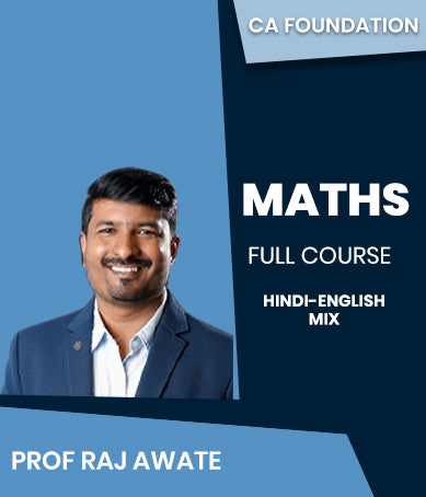 CA Foundation Maths Full Course By Prof Raj Awate - Zeroinfy