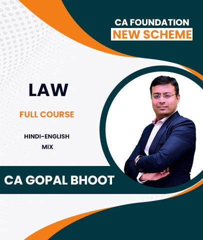 CA Foundation  Law Full Course By CA Gopal Bhoot - Zeroinfy