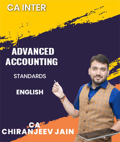 CA Inter Advanced Accounting Standards By CA Chiranjeev Jain - Zeroinfy