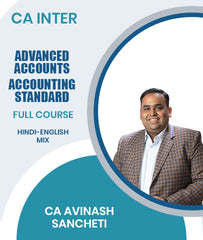 CA Inter Advanced Accounts - Accounting Standard Full Course By CA Avinash Sancheti