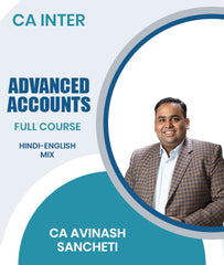 CA Inter Advanced Accounts Full Course By CA Avinash Sancheti