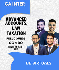 CA Inter Advanced Accounts, Law and Taxation Full Course Combo By BB Virtuals
- Zeroinfy