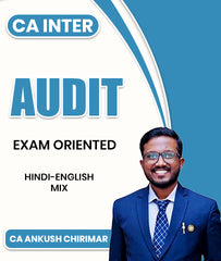 CA Inter Audit Exam Oriented Batch By CA Ankush Chirimar
 - Zeroinfy