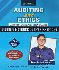 CA Inter Audit MCQ Book By CA Abhishek Bansal