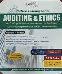 CA Inter Audit Practical Learning Series By CA G Sekar