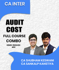 CA Inter Audit and Cost Full Course Combo By CA Shubham Keswani and CA Sankalp Kanstiya
- Zeroinfy