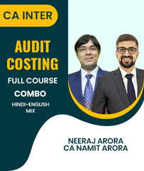 CA Inter Audit and Costing Full Course Combo By Prof Neeraj Arora and CA Namit Arora - Zeroinfy