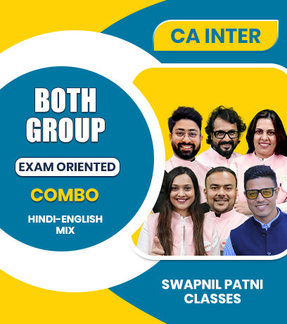 CA Inter Both Group Exam Oriented Video Lectures Combo By CA Swapnil Patni Classes
- Zeroinfy