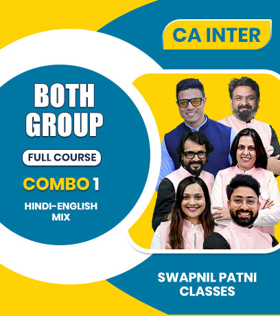 CA Inter Both Group Full Course Combo 1 By CA Swapnil Patni Classes
- Zeroinfy