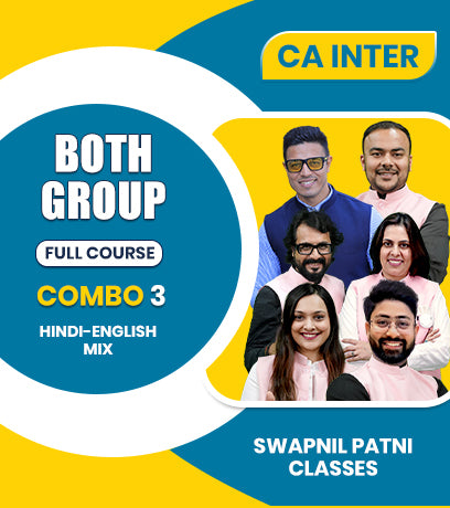 CA Inter Both Group Full Course Combo 3 By CA Swapnil Patni Classes
- Zeroinfy