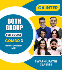 CA Inter Both Group Full Course Combo 3 By CA Swapnil Patni Classes
- Zeroinfy