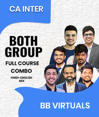 CA Inter Both Group Full Course Combo By BB Virtuals