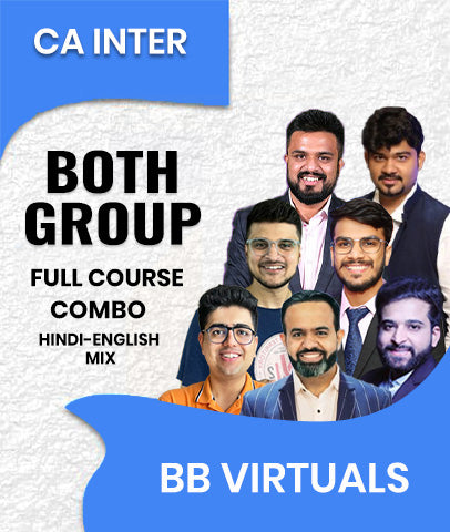 CA Inter Both Group Full Course Combo By BB Virtuals