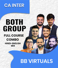 CA Inter Both Group Full Course Combo By BB Virtuals