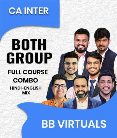 CA Inter Both Group Full Course Combo By BB Virtuals