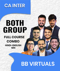 CA Inter Both Group Full Course Combo By BB Virtuals