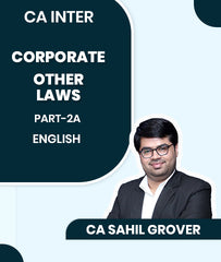 CA Inter Corporate and other laws Book Part-2A By CA Sahil Grover