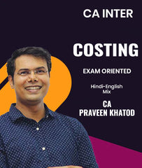 CA Inter Costing Exam Oriented By CA Praveen Khatod
- Zeroinfy