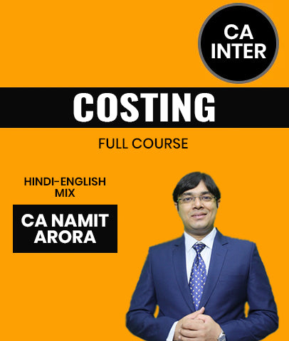 CA Inter Costing Full Course By CA Namit Arora
 - Zeroinfy
