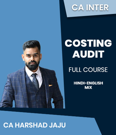 CA Inter Costing and Audit Full Course Combo By CA Harshad Jaju - Zeroinfy
