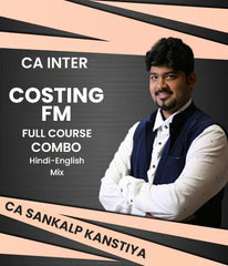 CA Inter Costing and FM Full Course Combo By CA Sankalp Kanstiya - Zeroinfy