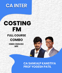 CA Inter Costing and FM Full Course Combo By CA Sankalp Kanstiya and Prof Yogesh Patil