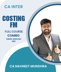 CA Inter Costing and FM Full Course Combo by CA Navneet Mundhra