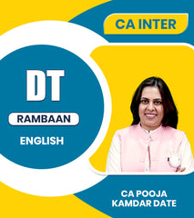 CA Inter Direct Tax Rambaan By CA Pooja Kamdar Date